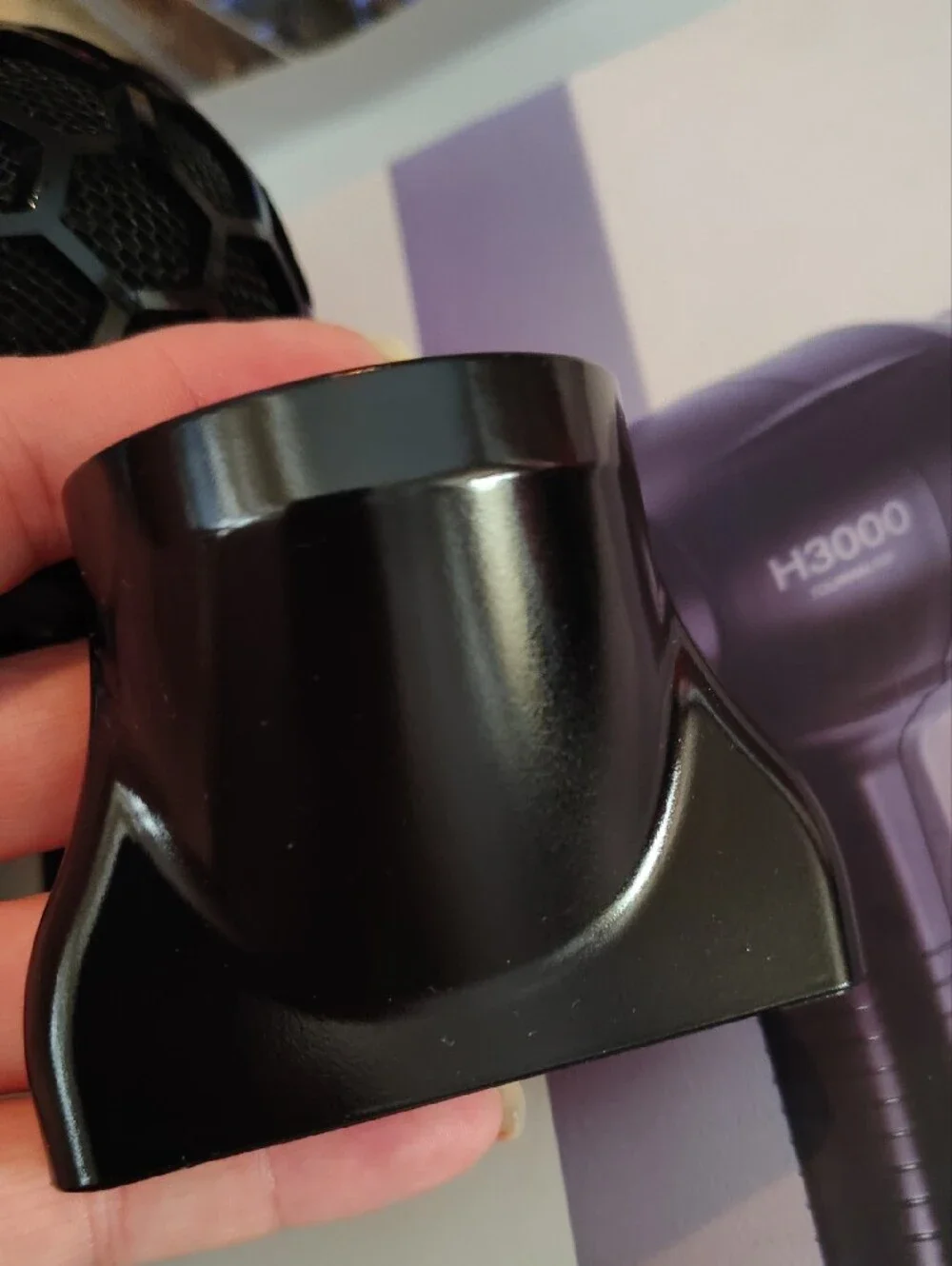 H3000 Black Professional Hair Dryer - Ionic Styling